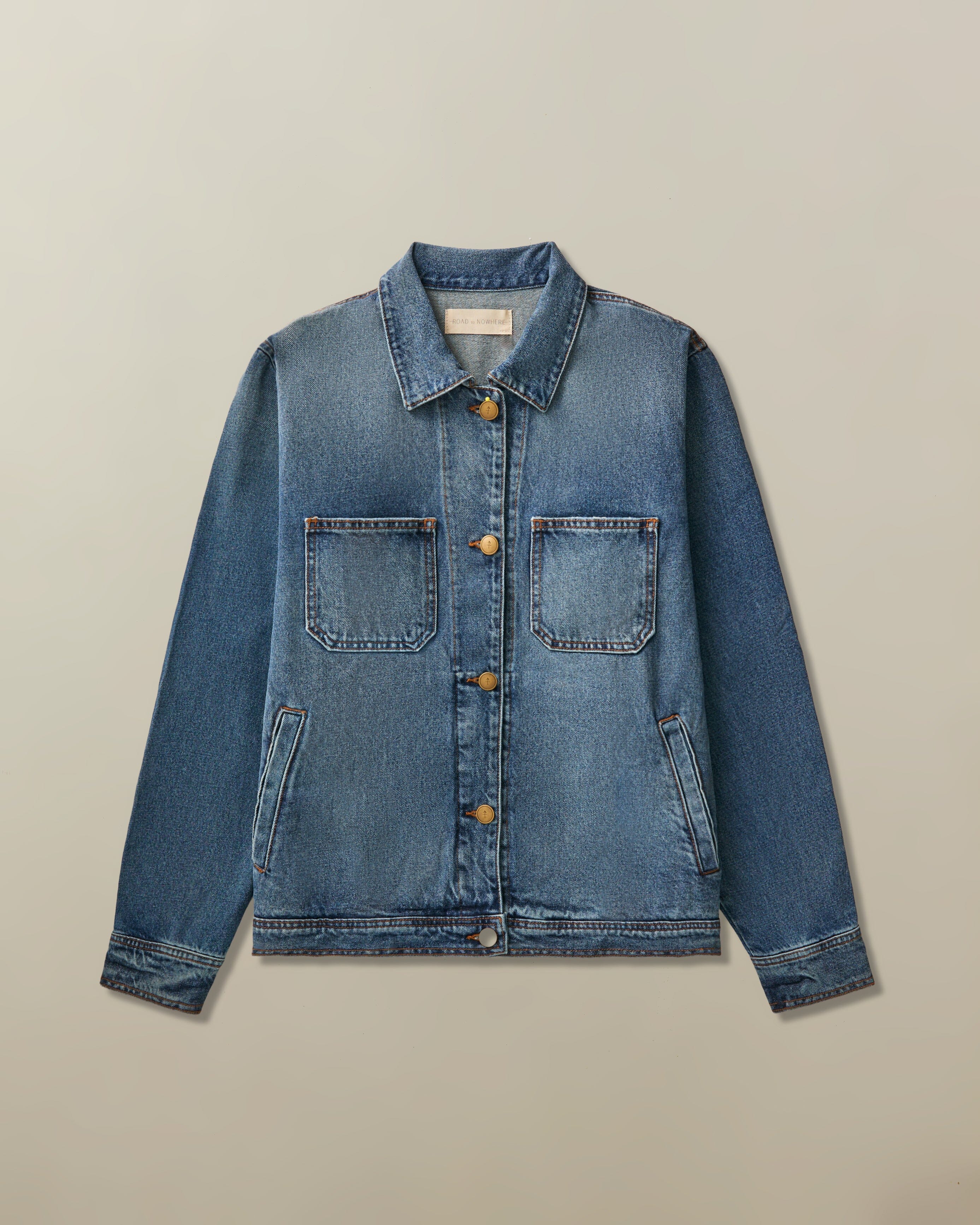 AMERI　MANY WAY VERSATILE DENIM COAT　Sブルー AMERI MANY WAY VERSATILE DENIM COAT Sブルー Ameri MANY WAY