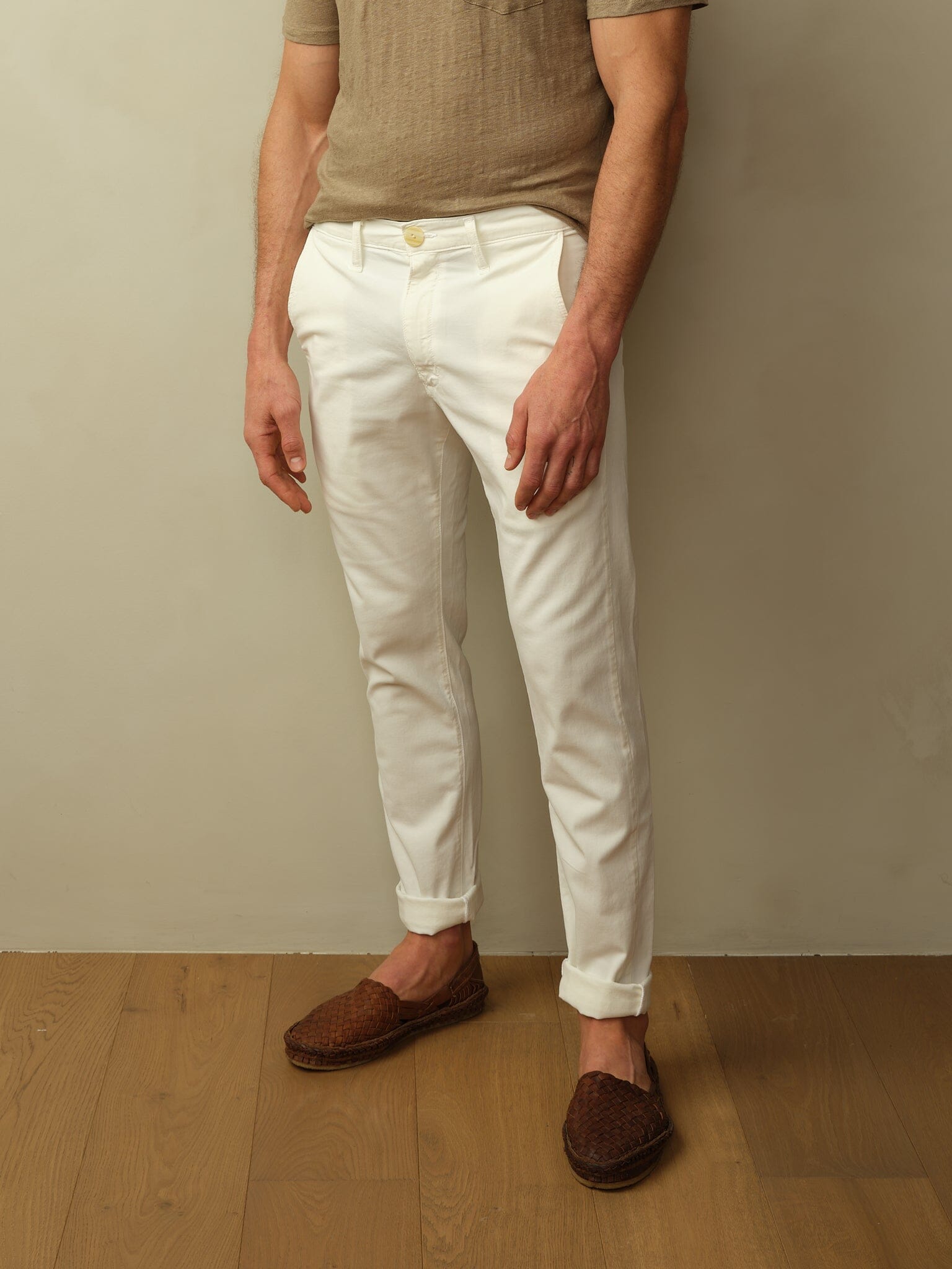 Men's Skye Trouser in Garment Dyed Japanese Twill