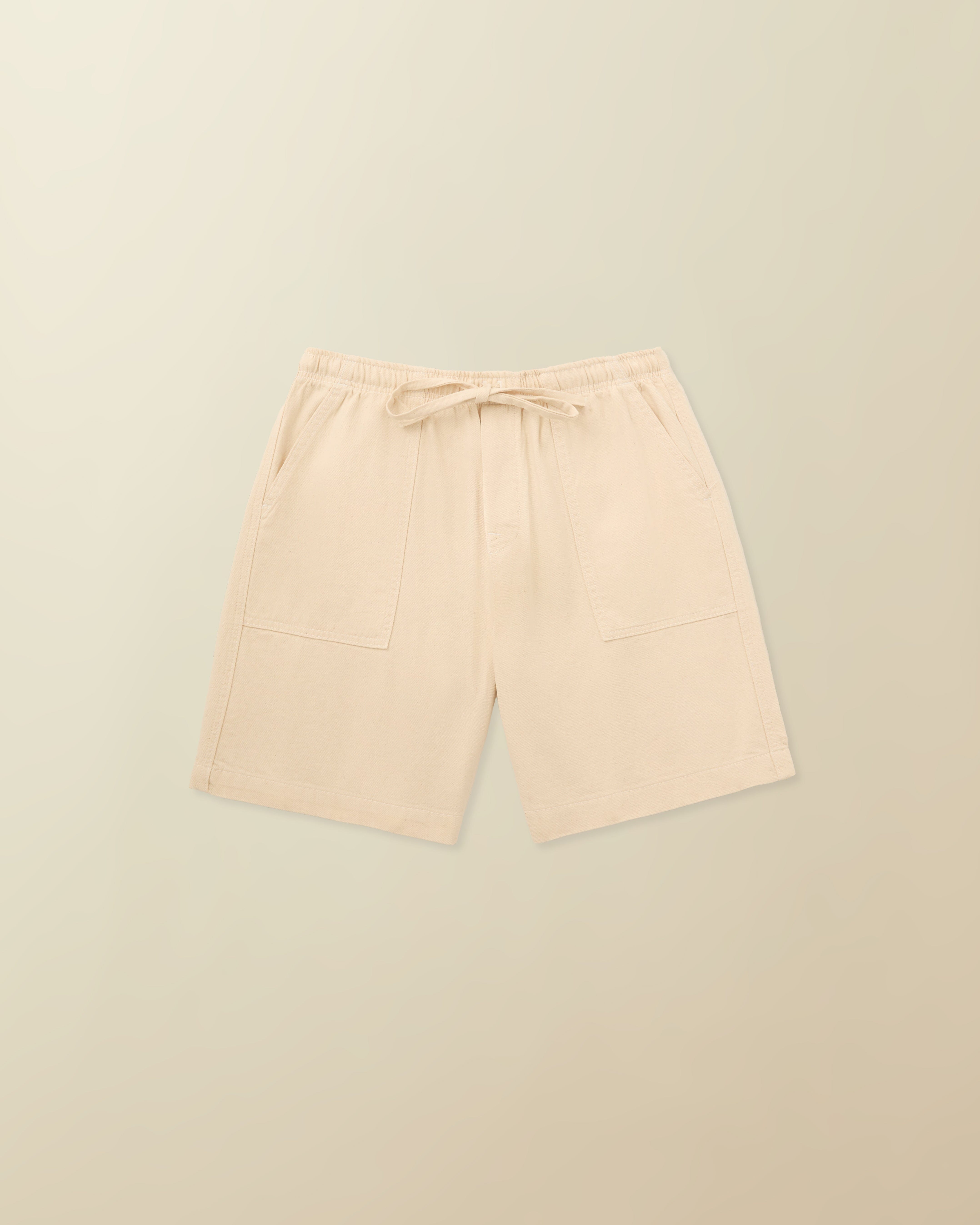 Men's Wharf Drawstring Short in Garment Dyed Recycled Cotton