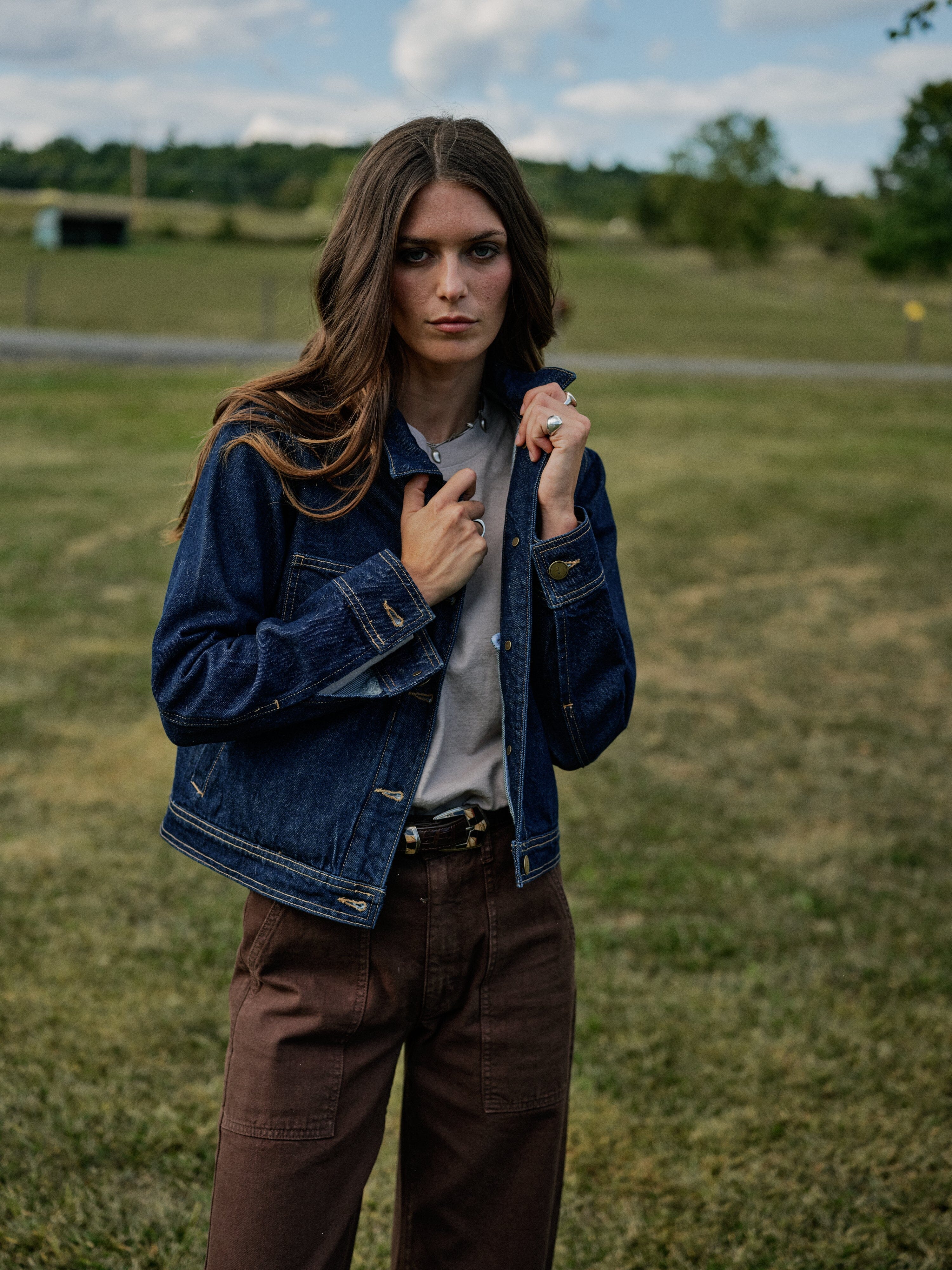 Women's Cody Jacket in Japanese Denim