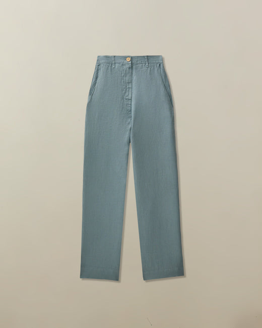 Mallorca Pant in Garment Dyed Linen