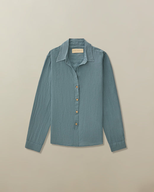 Mila Shirt in Garment Dyed Linen