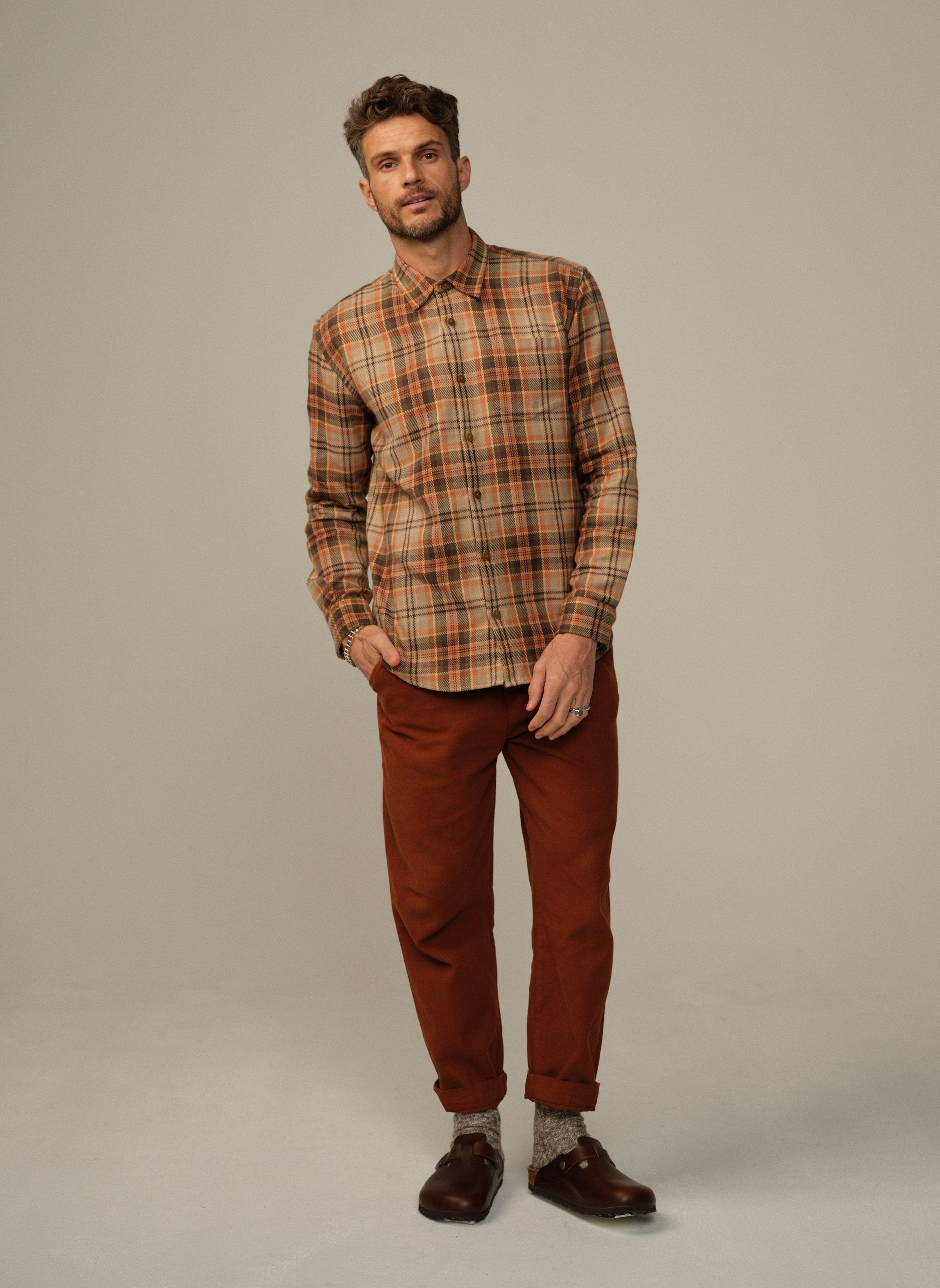 Orange Plaid