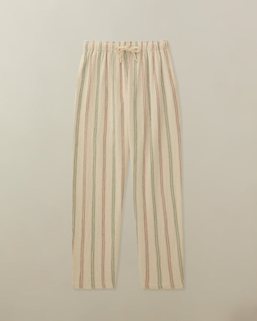 Bali Pant in Organic Cotton Seersucker