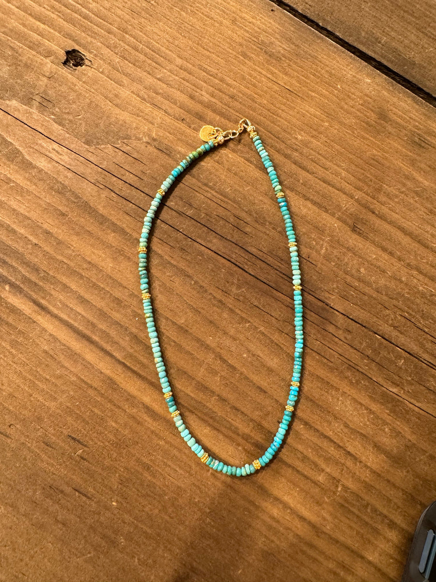 Hitch Turquoise W/ Gold Filled