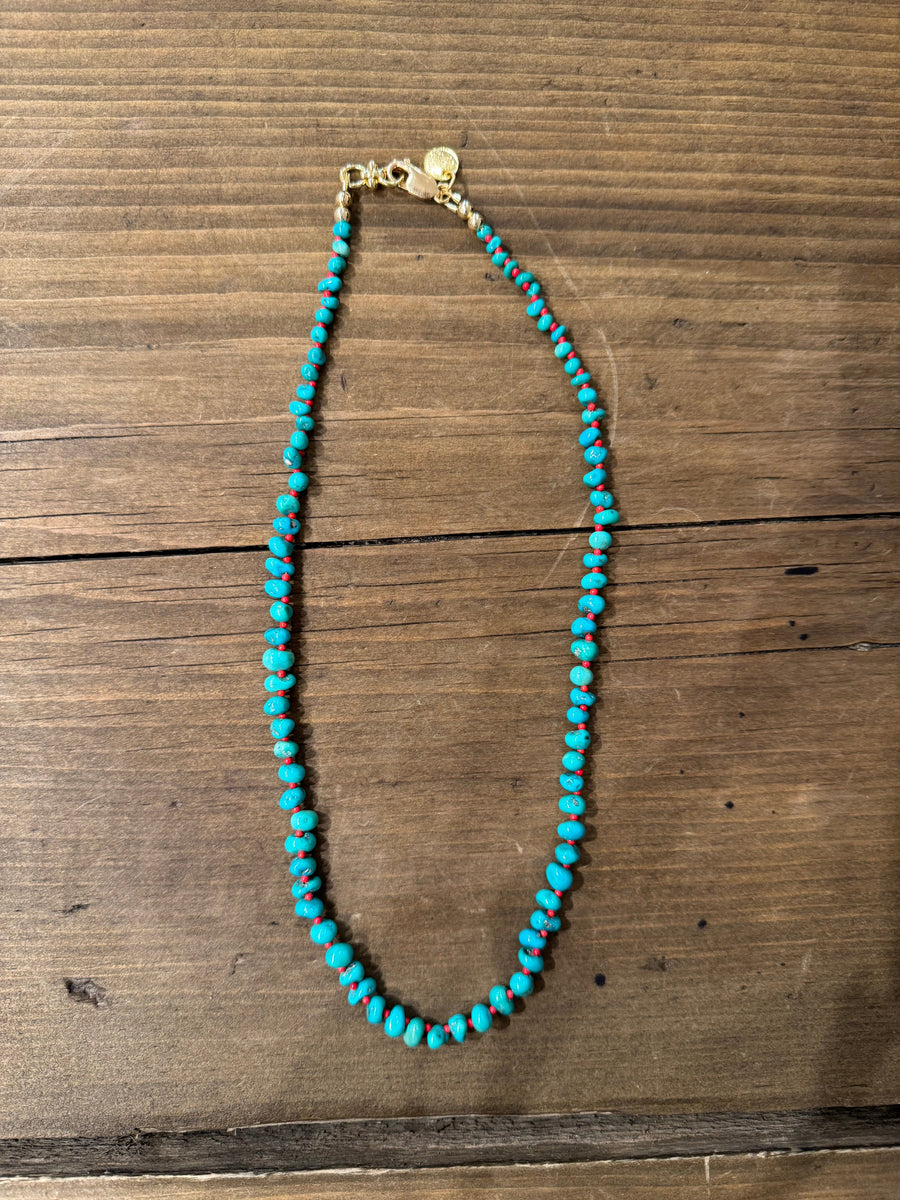 Hitch Turquoise W/ Red