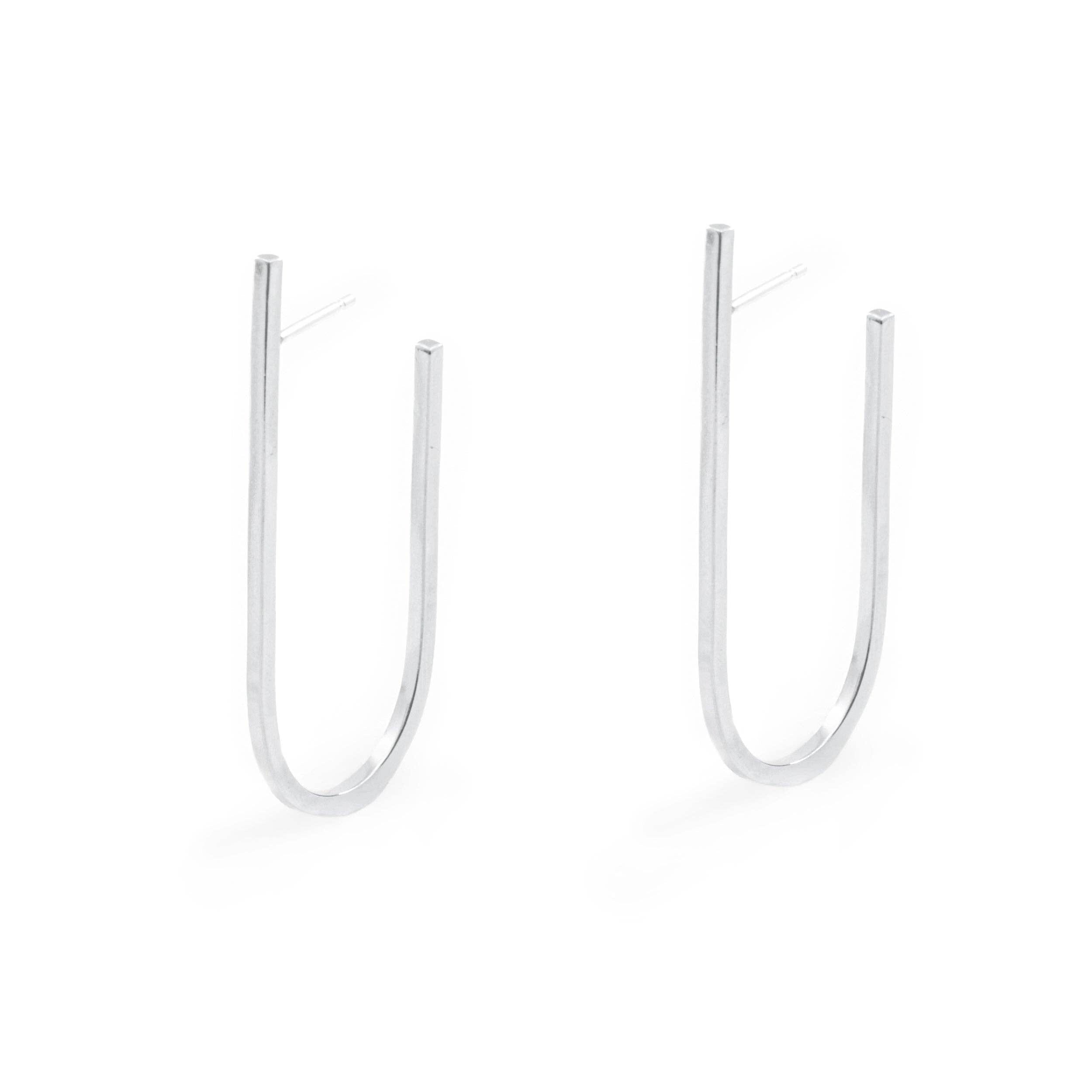 Mana Made Horseshoe Hoop Earrings