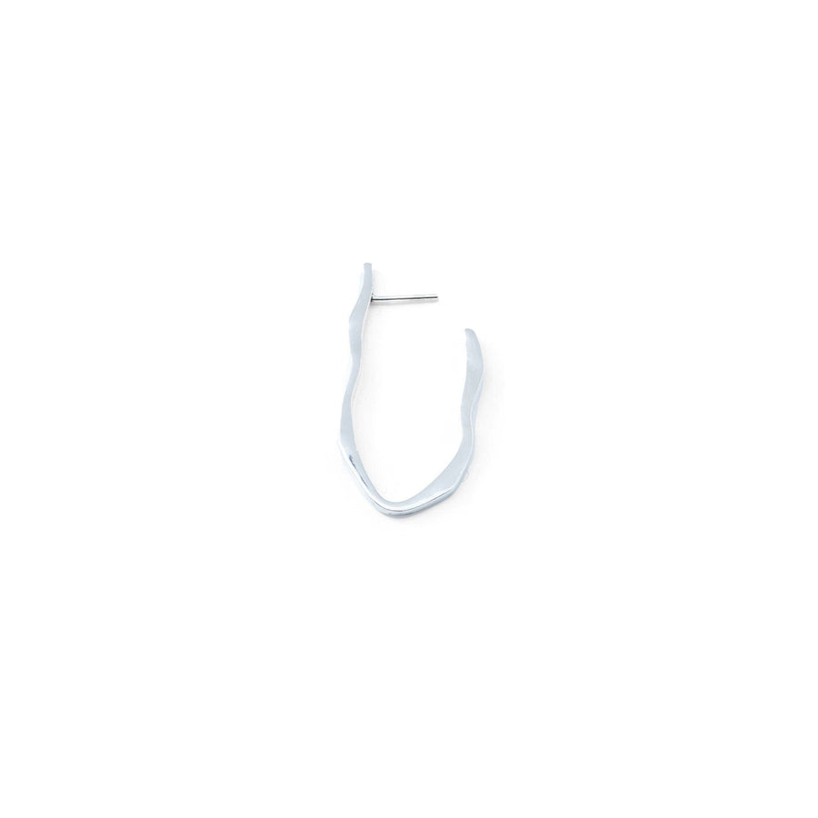 Mana Made Wave Hoop Earrings