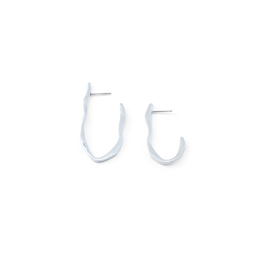Mana Made Wave Hoop Earrings