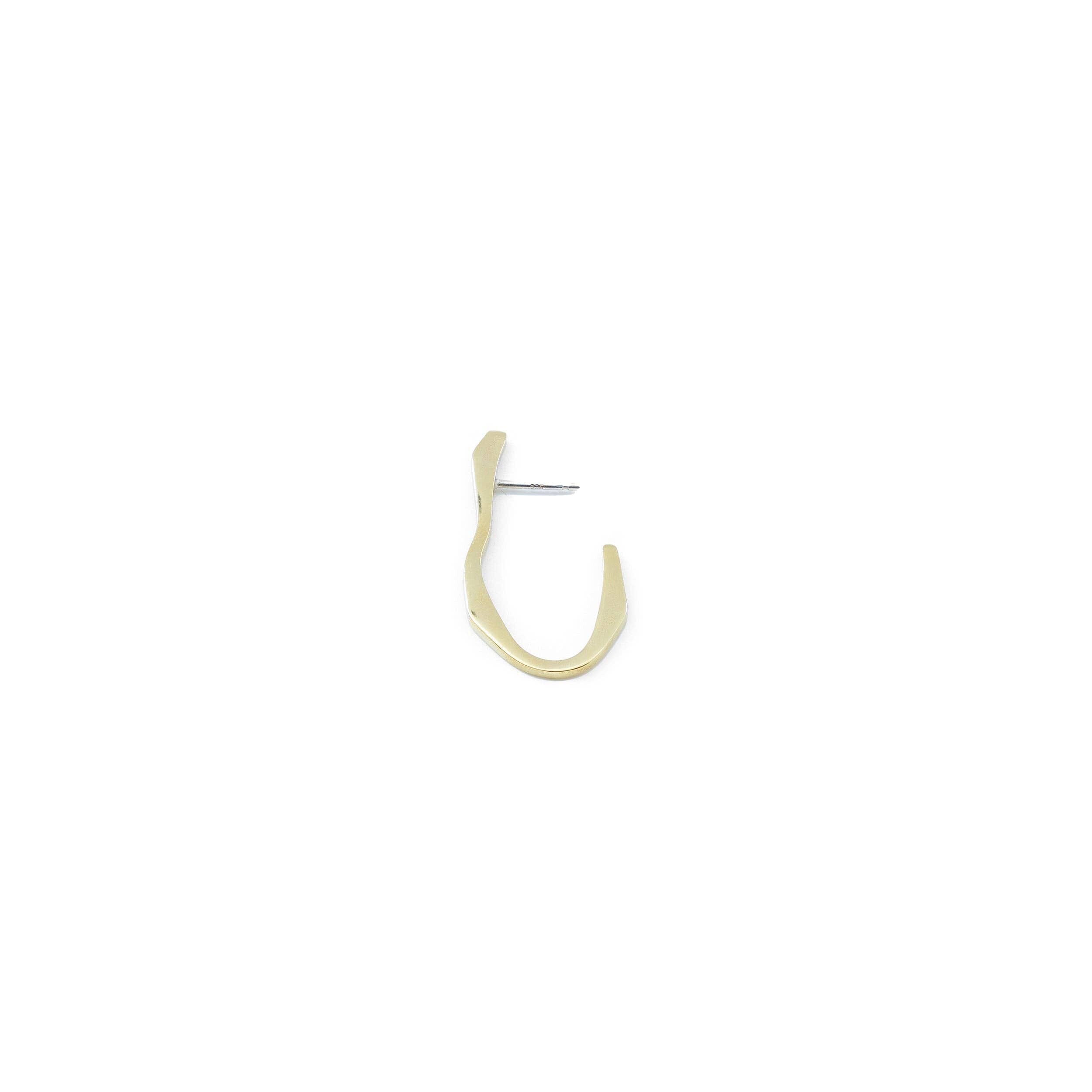 Mana Made Wave Hoop Earrings