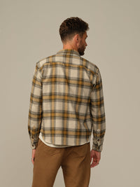 Men's Accord Japanese Cotton Flannel Shirt - Final Sale