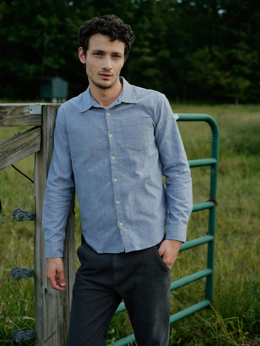 Denim Herringbone