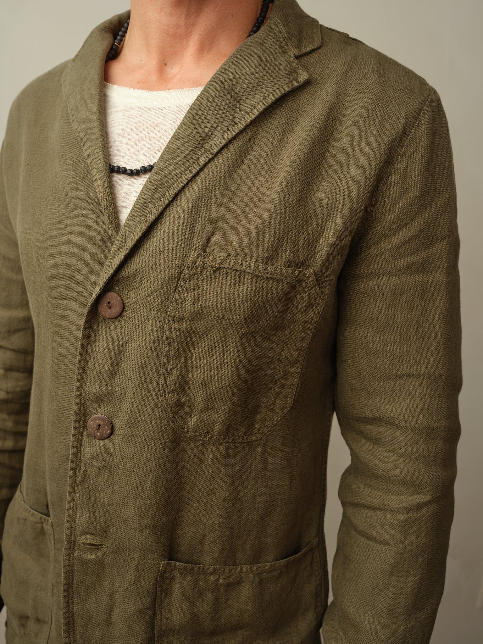Biarritz Blazer in Linen - Final Sale – Roadtonowhereclothing.com