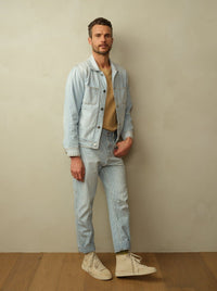 gaoさん専用専用SIGNAL GARMENTS RAILROADER COAT Men's Cody Japanese Denim Railroad Stripe Jacket