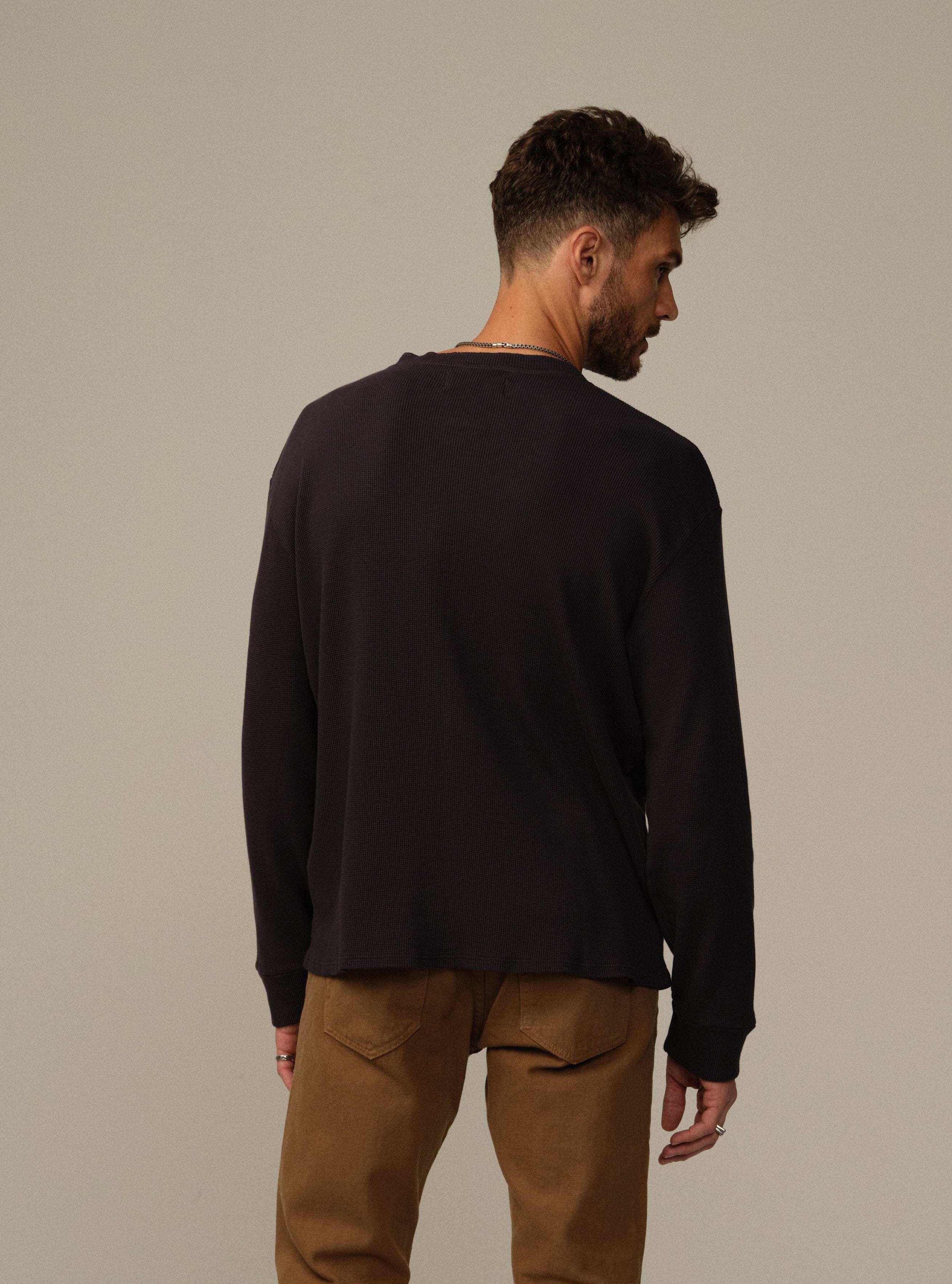 Crosby Henley in Waffle Knit - Final Sale – Roadtonowhereclothing.com