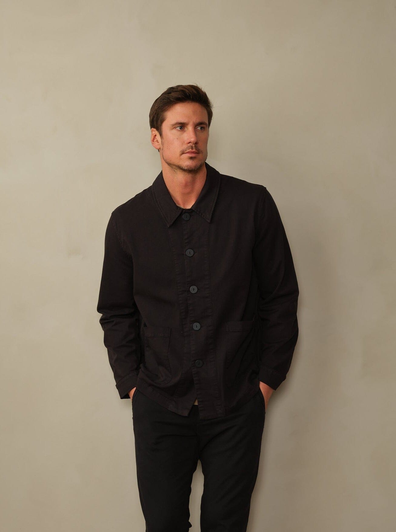 Worn Black