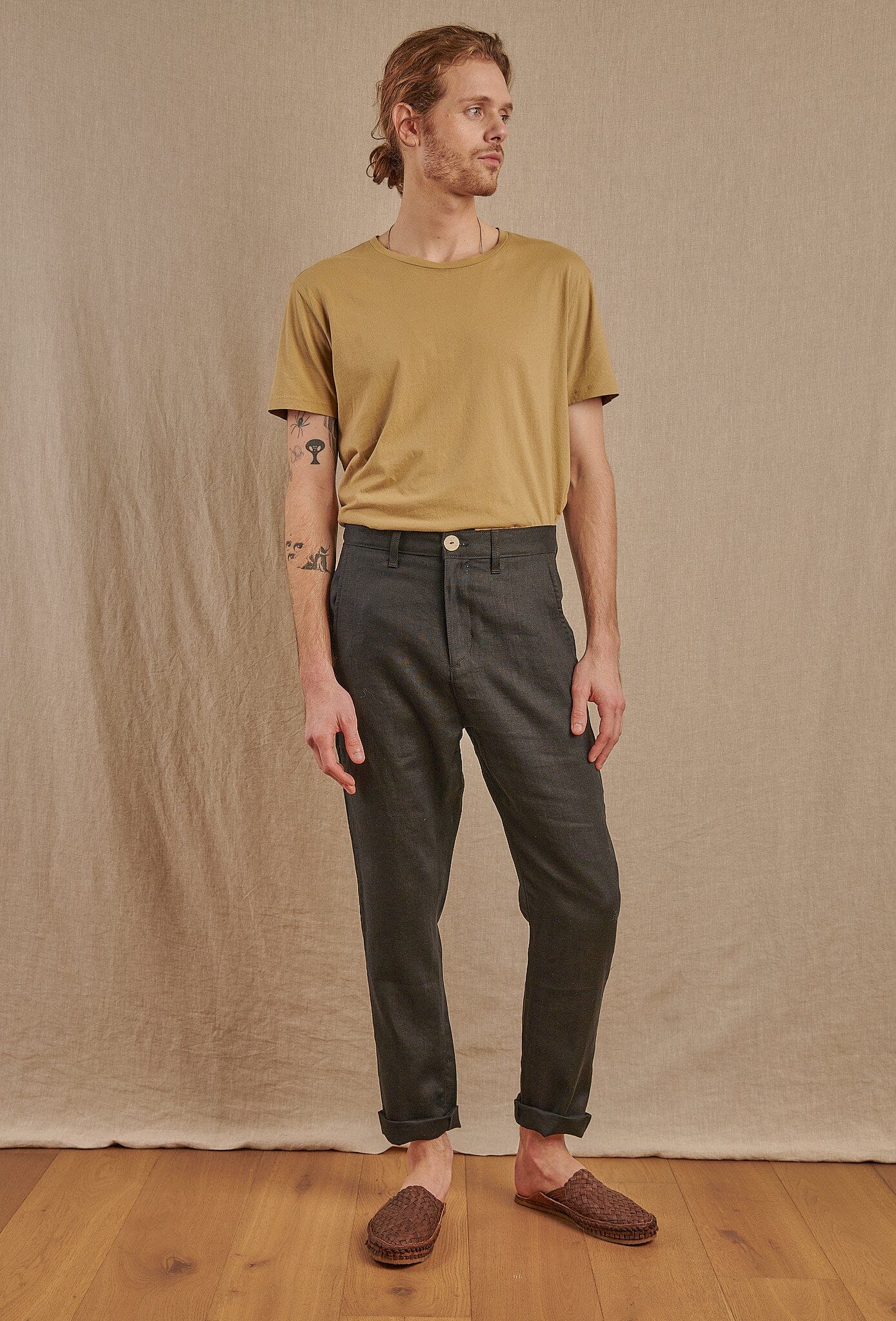 Worn Black