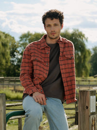 Noah Overshirt in Organic Cotton Japanese Flannel