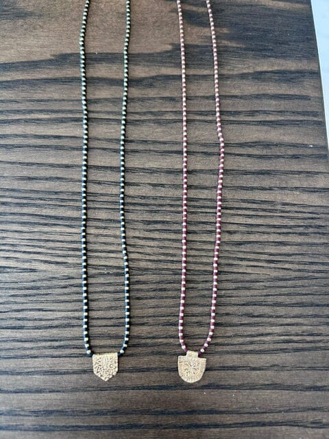 Sandy Hyun - Japanese Seed Bead Necklace