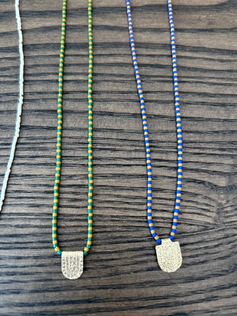 Sandy Hyun - Japanese Seed Bead Necklace