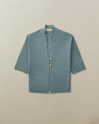 Women's Aoki Jacket in Garment Dyed Linen