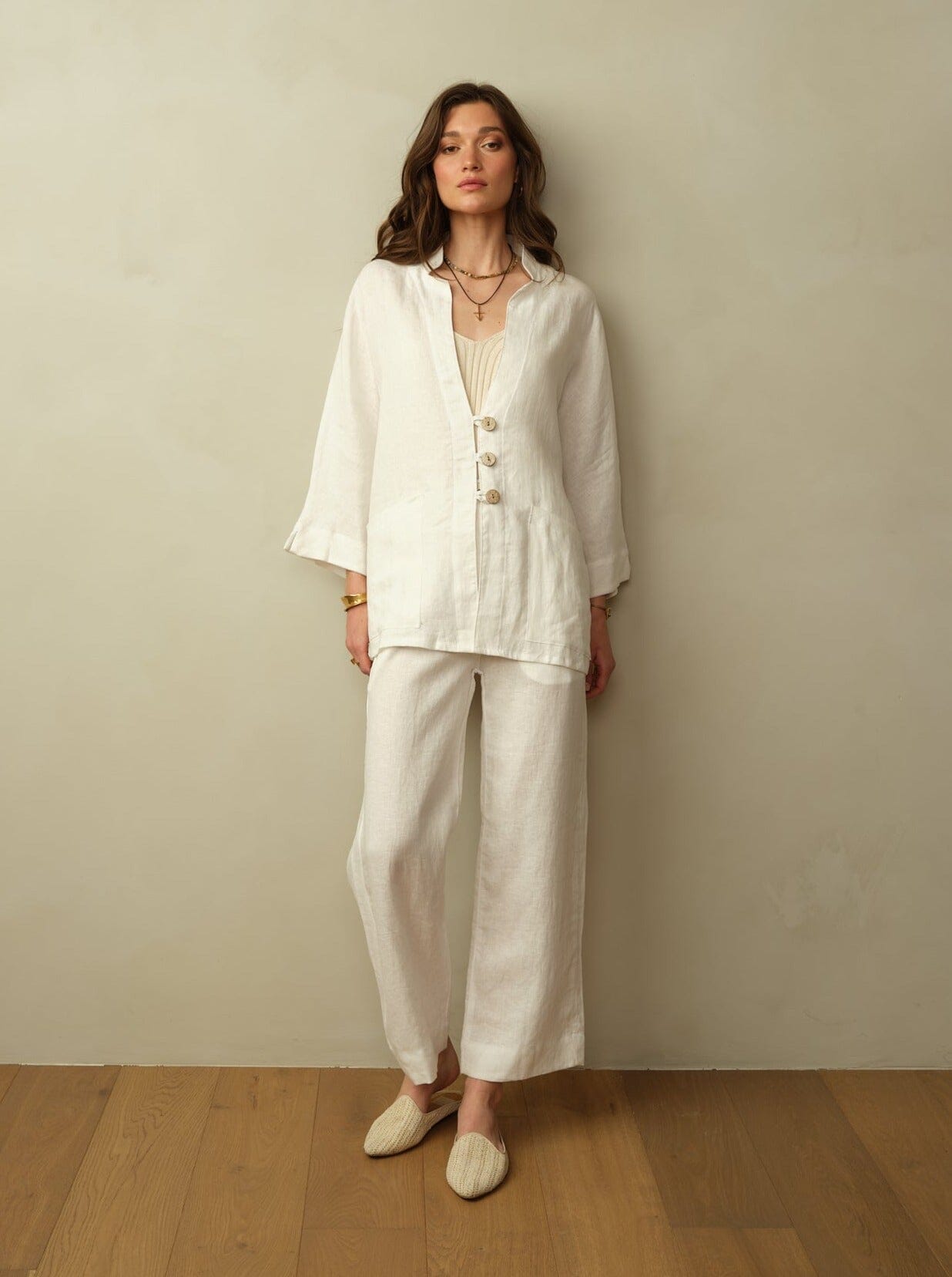 Aoki Jacket in Linen - Final Sale