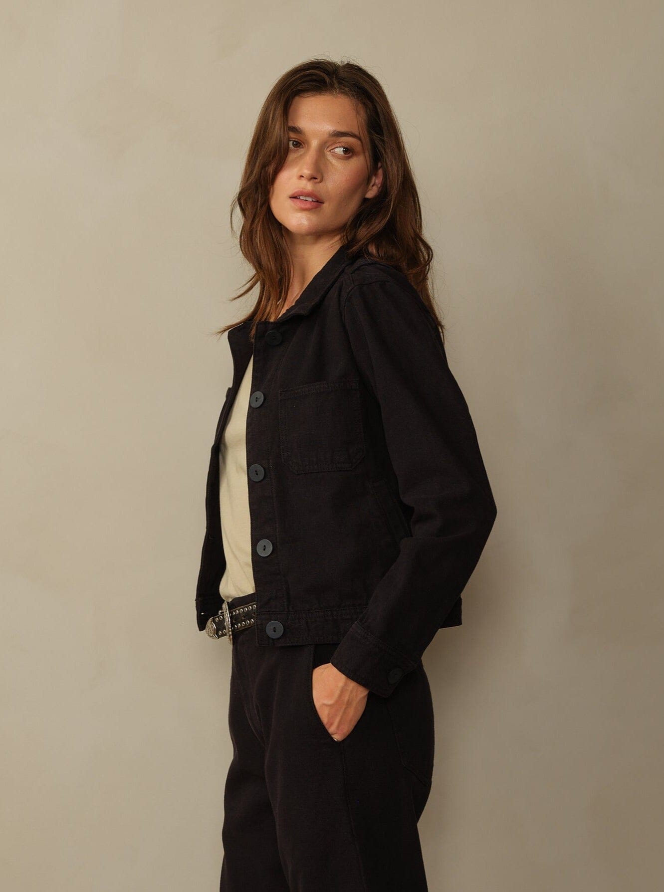 Worn Black