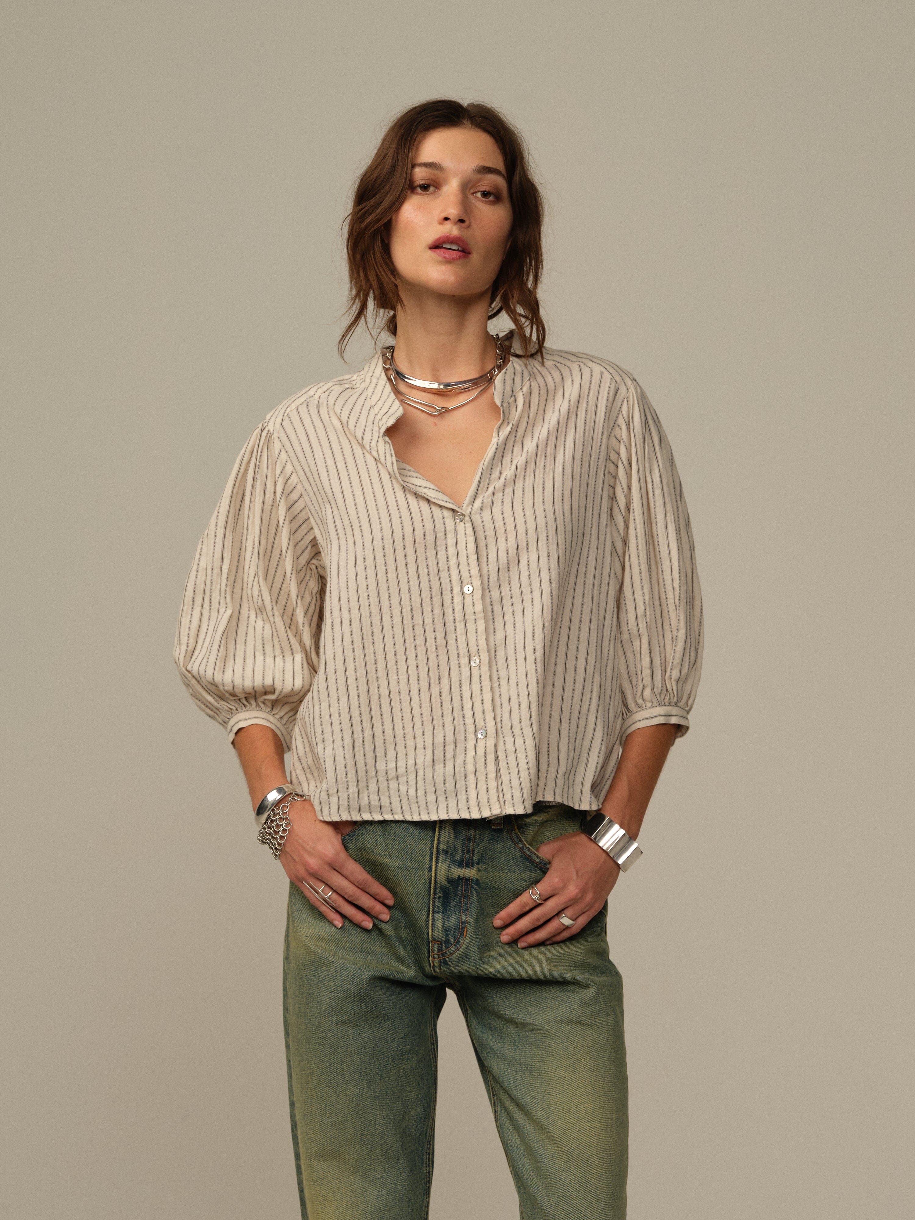 Cream Stripe