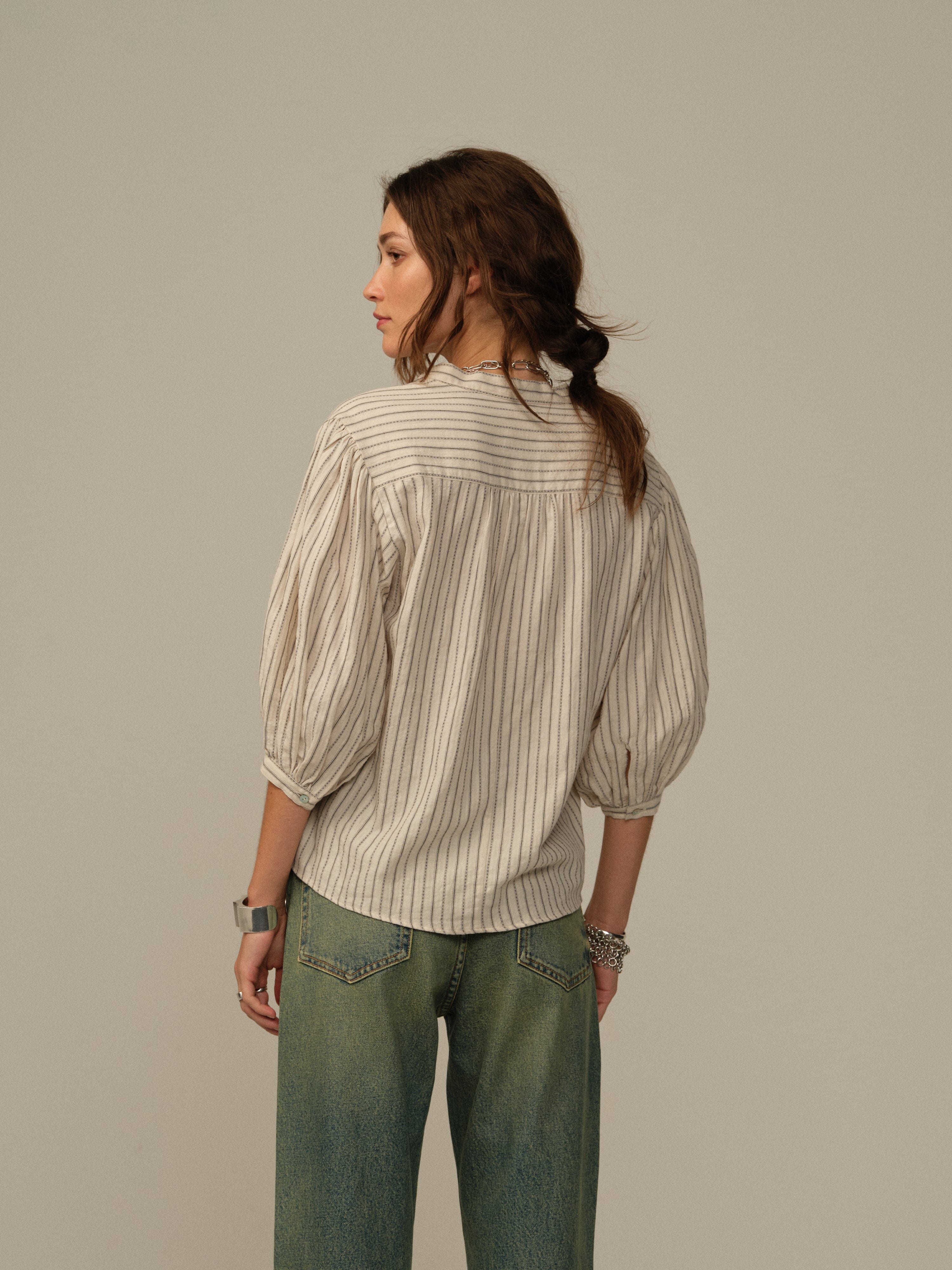 Cream Stripe