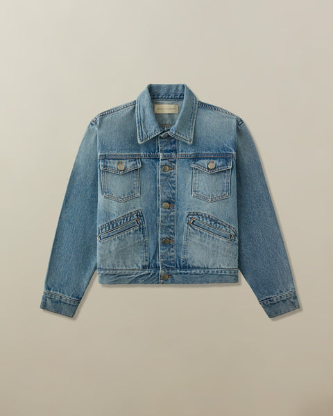 Women's Iggy Jacket in Japanese Denim