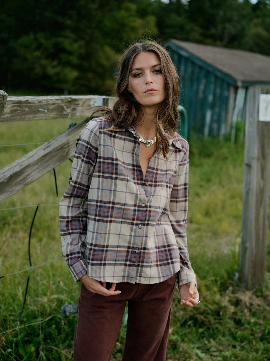 Lilac Plaid