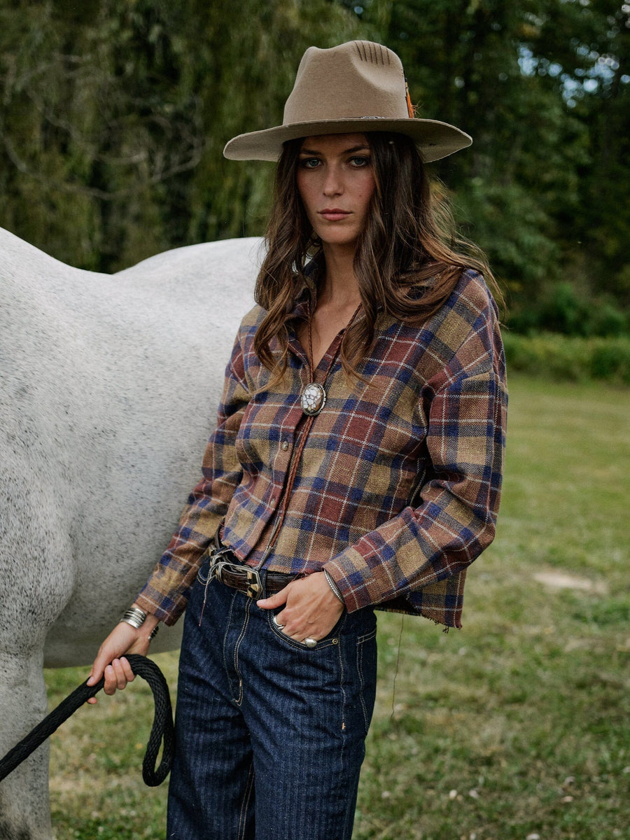 Maroon Plaid