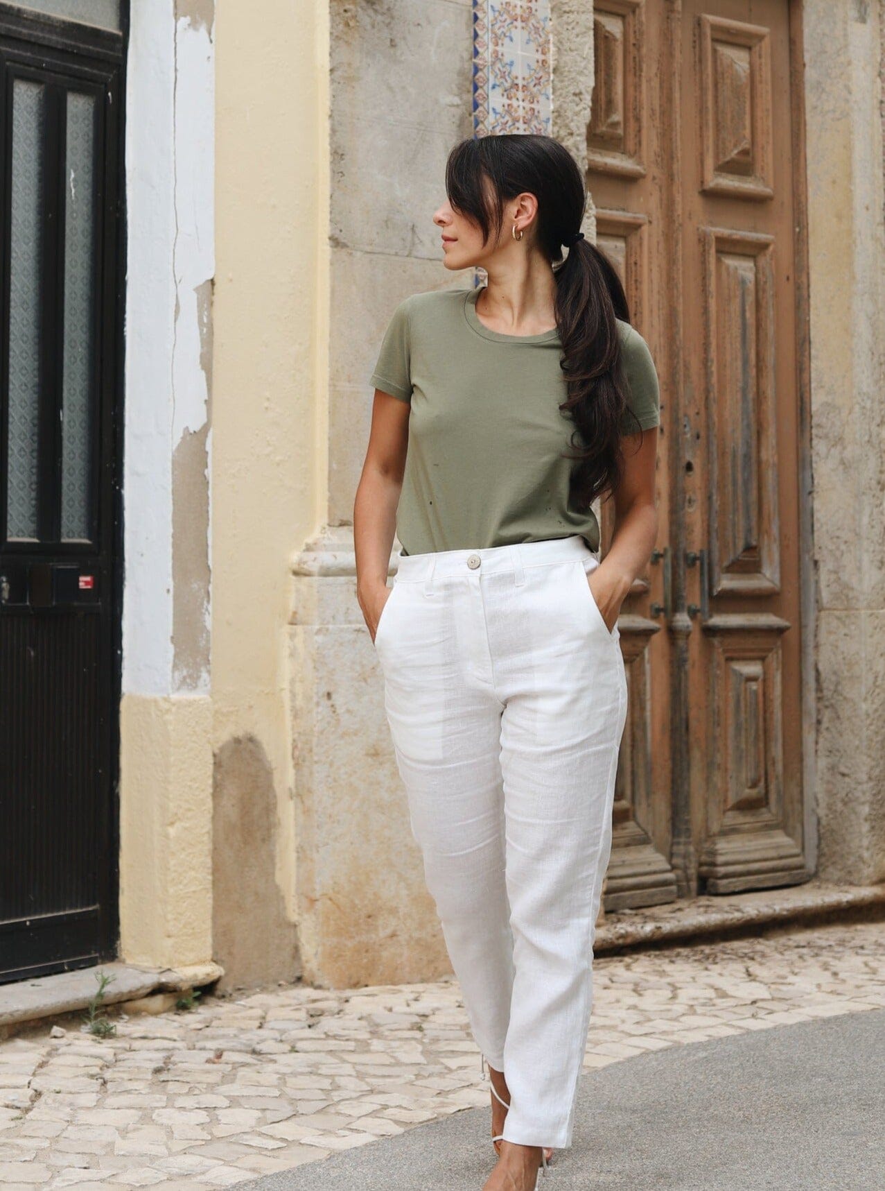 Tonga Trouser in Linen - Final Sale